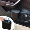 Çarşı Point® Araç İçi Takılarak Sabitlenebilen Mini Kapaklı Çöp Kovası