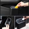 Çarşı Point® Araç İçi Takılarak Sabitlenebilen Mini Kapaklı Çöp Kovası
