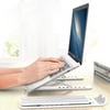Çarşı Point® Ayarlanabilir Plastik Dizüstü Destek Tabanı Katlanabilir Taşınabilir Laptop Sehpası Yükselti