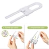 Çarşı Point® Bebek Çocuk Çekmece ve Dolap Koruma Raylı Güvenlik Sistemi Emniyet Kilidi