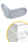 Çarşı Point® Bebek Çocuk Güvenlik Çekmece ve Dolap İçin Kendiliğinde Yapışkanlı Vidasız Köşe Kapak Kilidi