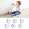 Çarşı Point® Bebek Çocuk Priz Koruma Kapağı (6 Adet) Çocuk Güvenliği, Priz Muhafazası, Priz Kapatıcı