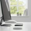 Çarşı Point® Beyaz Renkli Ergonomik Sessiz Kablosuz Mouse – USB Alıcılı, Ofis ve Oyun İçin Konforlu Bilgisayar Faresi MS6310