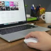 Çarşı Point® Beyaz Renkli Ergonomik Sessiz Kablosuz Mouse – USB Alıcılı, Ofis ve Oyun İçin Konforlu Bilgisayar Faresi MS6310