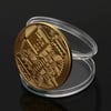 Çarşı Point® Bitcoin Madeni Hatıra Parası Madeni Bitcoin Hediye Sikke Para