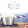 Çarşı Point® Cam Süt Kaynatma ve Taşma Önleyici Aparat – Süt Taşırmaz Güvenli Kaynatma,Isıya Dayanıklı Cam