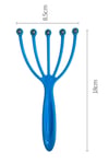 Çarşı Point® Çok Fonksiyonlu 5 Uçlu Bilyeli Baş Boyun Bacak Kol Masaj Alet Rahatlatıcı Kafa Masaj Aparatı