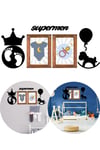 Çarşı Point® DECO103 Supermen Dekoratif Duvar Süsü Tablo Aksesuar Ahşap Tasarım Hediye Pano Sticker Seti
