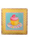 Çarşı Point® Decotown Duvar Panosu 40*40 Cup Cake Muffin Motifli Duvar Süsü