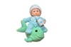 Çarşı Point® Decotown Hediyelik Sevimli Mavi Bebek Biblo Polyester Süs Eşyası