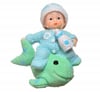 Çarşı Point® Decotown Hediyelik Sevimli Mavi Bebek Biblo Polyester Süs Eşyası