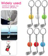 Çarşı Point® Gerçekçi Golf Tasarımlı Şık Anahtarlık Kolye Çanta Süsü Golf Keychain