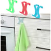 Çarşı Point® Hang it Pratik Kolay Taşımabilir Havlupan 2 Kancalı Banyo Askısı