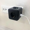 Çarşı Point® Isıya Dayanıklı Termal Akım Korumalı ve Çocuk Korumalı 3 Priz Girişli 3 USB Girişli Küp Priz