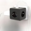 Çarşı Point® Isıya Dayanıklı Termal Akım Korumalı ve Çocuk Korumalı 3 Priz Girişli 3 USB Girişli Küp Priz
