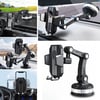 Çarşı Point® Jel Vantuzlu Cama Takılabilen Güçlü 360 Derece Dönebilen Ayarlanabilir Araç Içi Vantuzlu Telefon Tutucu