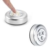 Çarşı Point® Kablosuz Spot Pilli Dokunmatik Led Lamba 3 Ledli Dolap Lambası