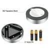 Çarşı Point® Kablosuz Spot Pilli Dokunmatik Led Lamba 3 Ledli Dolap Lambası