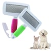 Çarşı Point® Kedi Köpek Telli Küçük Boy Tüy Bakım Seti Evcil Hayvan Tarama Fırçası