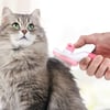 Çarşı Point® Kedi Köpek Tüy Toplayıcı Kendini Temizleyebilen Ergonomik Saplı Evcil Hayvan Tarağı Pembe