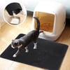 Çarşı Point® Kedi Tuvalet Önü Kum Toplayıcı Temizleyici Elekli Gri Paspas