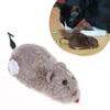 Çarşı Point® Kurmalı Kedi Eğitim Oyuncağı Tüylü Peluş Fare Yakalama İnteraktif Sevimli Eğlenceli Oyuncak