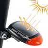 Çarşı Point® LED Güneş Enerjisi ile Şarj Edilebilir Bisiklet Kuyruk Lambası Solar Bisiklet Lambası
