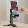 Çarşı Point® Masaüstü Telefon Standı 360 Derece Dönebilen Başlıklı Ayaklı Telefon Tripodu