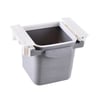 Çarşı Point® Mini Masa Çöp Kovası Plastik Tezgah Altı Geri Çekilebilir Yapışkanlı Görünmez Bölme Pratik