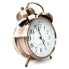 Çarşı Point® Nostaljik Çalar Saat – Retro Tasarım, Sessiz Akan Mekanizma, Yüksek Sesli Alarm, Masa ve Komodin İçin Dekoratif Saat