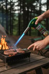 Çarşı Point® Outdoor Kamp, Piknik ve Tamir İşleri İçin Kamp Gazı Seti – Taşınabilir Pürmüz Alev Tabancası ve Yüksek Performanslı Gaz Kartuşu