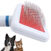 Çarşı Point® Paslanmaz Evcil Hayvan Kedi Köpek Tüy Tarama Toplama Fırçası Kolay Temizlenir Bakım Aleti