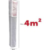 Çarşı Point® Pencereli Halı Hurcu Toz geçirmez Sağlam Dayanıklı Hurç Organizer 4m²