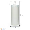 Çarşı Point® Şeffaf Kapaklı Sızdırmaz Yağlık Sosluk Şişesi Plastik Yağdanlık 400 ml AP-9028