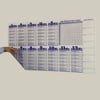 Çarşı Point® Statik Akıllı Kağıt Ingilizce Çarpım Tablosu 100x56 Cm
