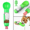 Çarşı Point® Taşınabilir Hazneli Mama Kaplı ,Kaka Poşetli Kedi,Köpek Suluğu-300ml