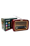 Çarşı Point® Taşınabilir Klasik AM/FM/SW Transistör Retro Nostaljik Radyo USB Şarjlı
