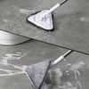 Çarşı Point® Teleskopik Saplı 150 cm Üçgen Mop Cam Duvar Tavan Fayans Parke Temizleyici Mop