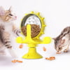 Çarşı Point® Vantuzlu Zilli İnteraktif Dönebilen Mama Kaplı Renkli Eğlenceli Eğitici Kedi Oyuncağı