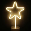 Çarşı Point® Yıldız Tasarımlı Neon Led Masa Ve Gece Lambası Dekoratif Işık