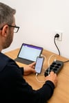 Çarşı PointAkım Korumalı Termal Uzatma Kablosu – 8 Priz, 2 USB ve 2 Type-C Girişli, Güçlü Çoklu Priz