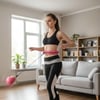 Çarşı PointAyarlanabilir Zayıflatıcı Hulahop Bel ve Karın Bölgesi İçin İnceltici Fitness Aleti Spor Çemberi