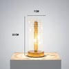 Çarşı PointDalgalı Silindirik Kristal Kareli Model LED Masa Lambası – Gold Tabanlı, Dokunmatik, 3 Renk Işık Modlu, Şarjlı Modern Dekoratif Gece Lambas