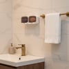 Çarşı PointDuvara Monte İkili Kapaklı Plastik Katı Sabunluk Organizer – Banyo & Mutfak İçin Yapışkanlı Sabun Kutusu ve Düzenleyici