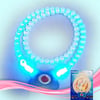 Çarşı PointMavi Renk Neon Led Işıklı Kedi Köpek Kolyesi (18,5 cm)