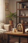 Çarşı PointOrta Boy Kubbe Model Retro Ahşap Tasarım Bluetooth Hoparlörlü Radyo – FM/AM Destekli, Şarjlı ve Taşınabilir Radyo NS-7061