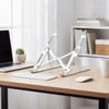 Çarşı PointPlastik Katlanır Tablet Standı – Ayarlanabilir Açılı, Taşınabilir Masaüstü Telefon ve Tablet Tutucu Stand