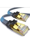 Cat 8 LAN Kablosu –Ethernet Kablosu Örgü Kaplama, Yüksek Hızlı  (15 METRE)