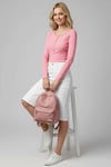 Çıtçıt Detaylı Bluz Pembe T4343