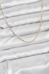 Cm 14k Gold Renk Ataç Zincir Model 60 Cm Kadın Kolye